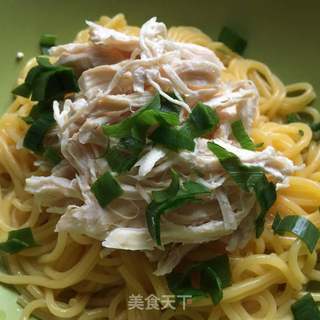 鸡丝凉面的做法步骤:13