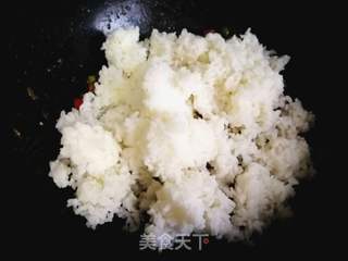 咖喱菠萝炒饭的做法步骤:11
