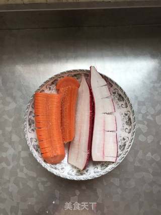 蔬菜花的做法步骤:3