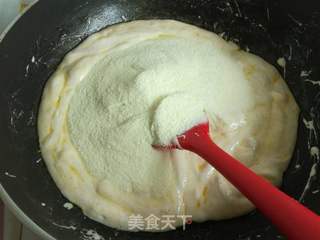 牛轧糖沙琪玛的做法步骤:15