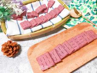 紫薯饼干的做法步骤:15