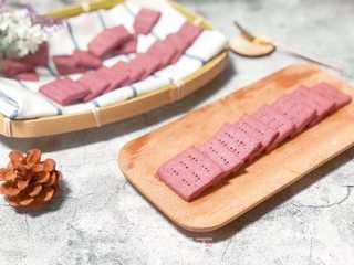 紫薯饼干的做法步骤:17
