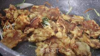 锅包肉的做法步骤:7