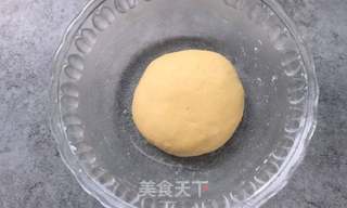 南瓜玫瑰卷的做法步骤:4