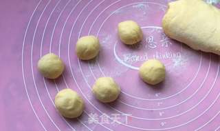 南瓜玫瑰卷的做法步骤:5