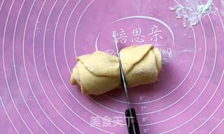 南瓜玫瑰卷的做法步骤:8