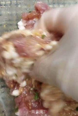 简易版肉饼的做法步骤：2