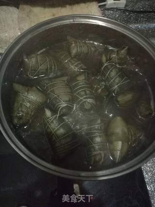 鲜肉粽的做法步骤:9