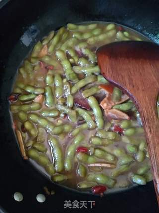 卤毛豆的做法步骤:5