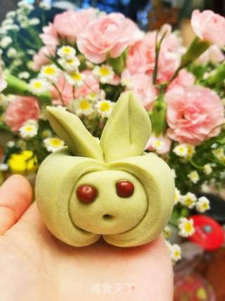 兔兔馒头秀的做法步骤:3