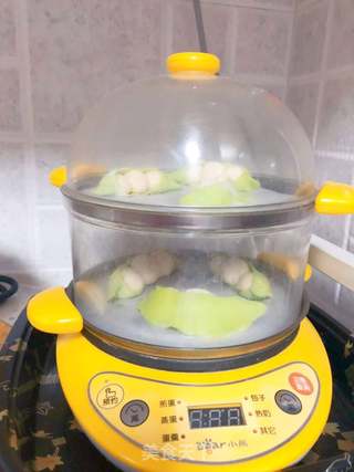 【宝宝营养辅食】10M+,豌豆荚小馒头的做法步骤:10