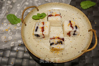 蔓越莓糯米糕 的做法步骤:10
