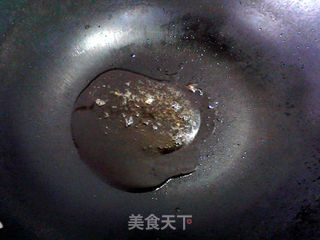 海参虾皮蛋炒红米饭的做法步骤:4