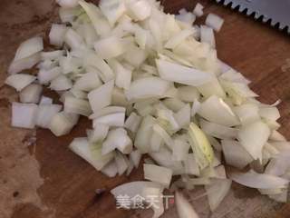 鸡肉意面的做法步骤:3