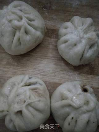 蒜苔木耳猪肉包的做法步骤:19
