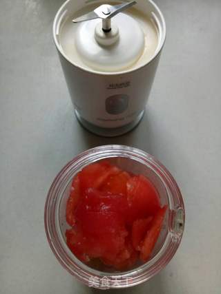 夏日清凉饮品~ 酸奶番茄汁的做法步骤:5