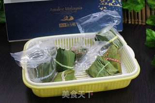 燕窝冰心粽水果下午茶的做法步骤:4