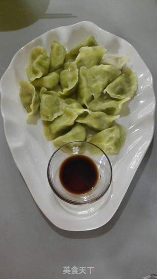 青椒馅水饺的做法步骤:9