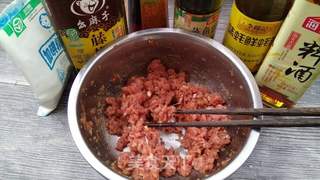 尖椒酿肉的做法步骤:3