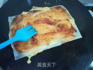 #夏日懒人餐#烤冷面的做法步骤:9