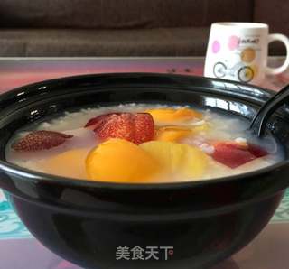 #夏日懒人餐#水果冰粥的做法步骤:13