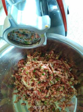 牛肉南瓜包子的做法步骤:4