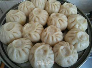 牛肉南瓜包子的做法步骤:13