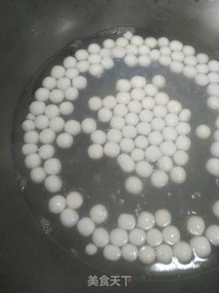 酒酿圆子羹的做法步骤:3