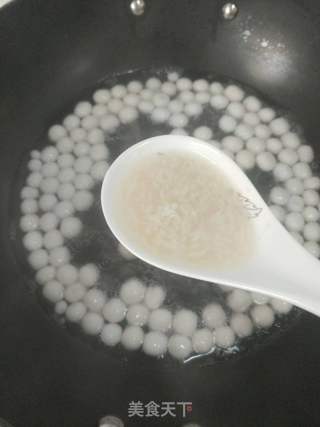 酒酿圆子羹的做法步骤:4