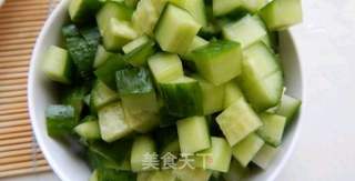 酱黄瓜荞麦面的做法步骤:2