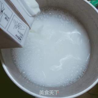 紫薯牛奶西米露的做法步骤:3