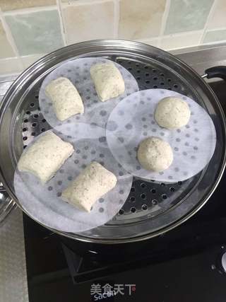 豆渣馒头的做法步骤:5