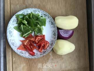 大盘鸡的做法步骤:3