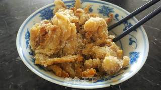 猪油和椒盐油滋的做法步骤:9