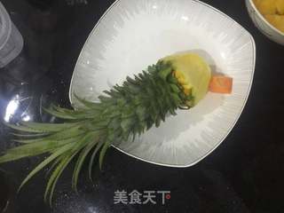 夏日懒人餐:菠萝创意吃法的做法步骤:3