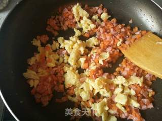 什锦酱油炒饭的做法步骤:5