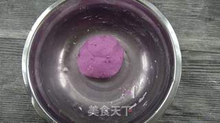 紫薯酒酿小圆子的做法步骤:2