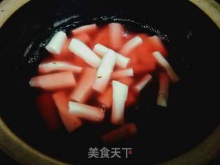 樱汁山药的做法步骤:8