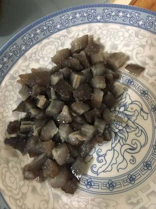 土豆海参打卤面的做法步骤：2