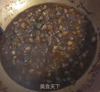 土豆海参打卤面的做法步骤:8