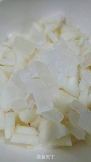 冰糖雪梨的做法步骤:4
