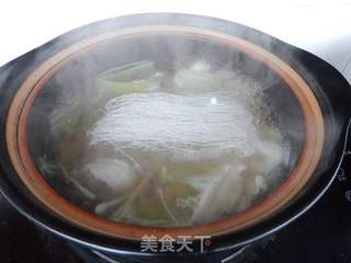 牛肚粉丝汤的做法步骤:7
