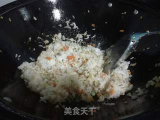 夏日懒人餐一一菠萝饭的做法步骤：5