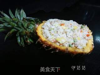 夏日懒人餐一一菠萝饭的做法步骤:7
