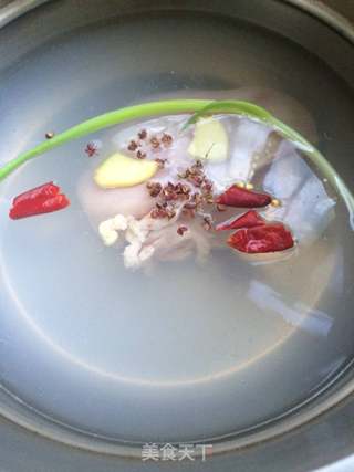 麻辣手撕鸡的做法步骤:2