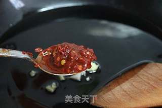郫县豆瓣炒饭的做法步骤:3