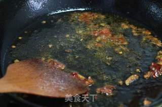 郫县豆瓣炒饭的做法步骤:4