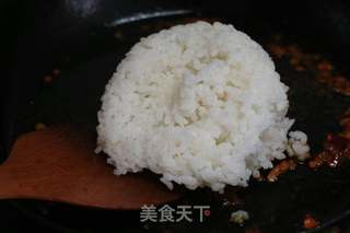 郫县豆瓣炒饭的做法步骤:5