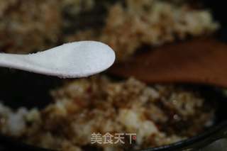 郫县豆瓣炒饭的做法步骤:8