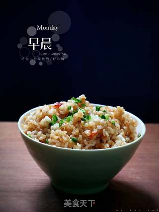 郫县豆瓣炒饭的做法步骤:10